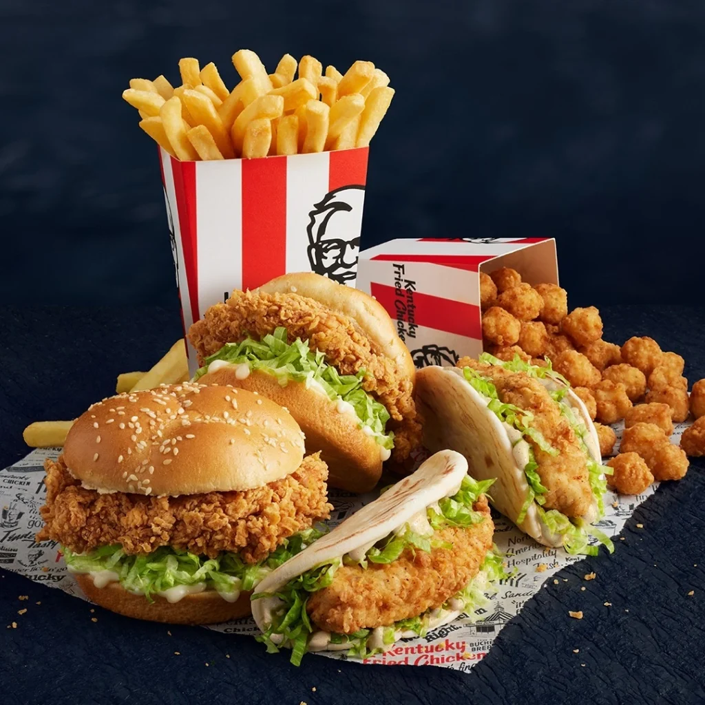 Kfc Burger Dinner